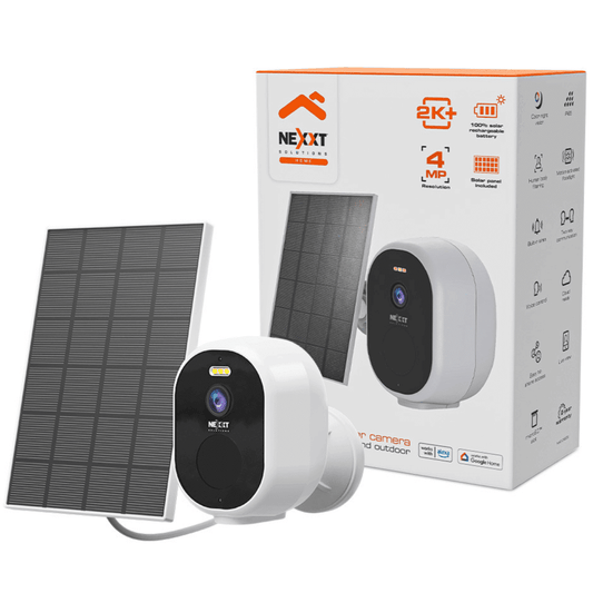 Cámara Nexxt Exterior con Panel Solar NHC-OF20S
